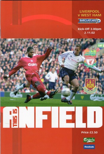 Match programme